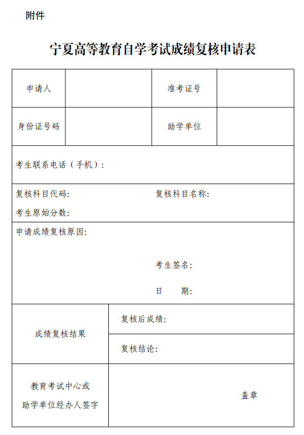 关于宁夏2025年下半年高等教育自学考试成绩查询的通告！